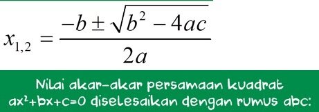 Materi Matematika Kelas 9 - Persamaan dan Fungsi Kuadrat